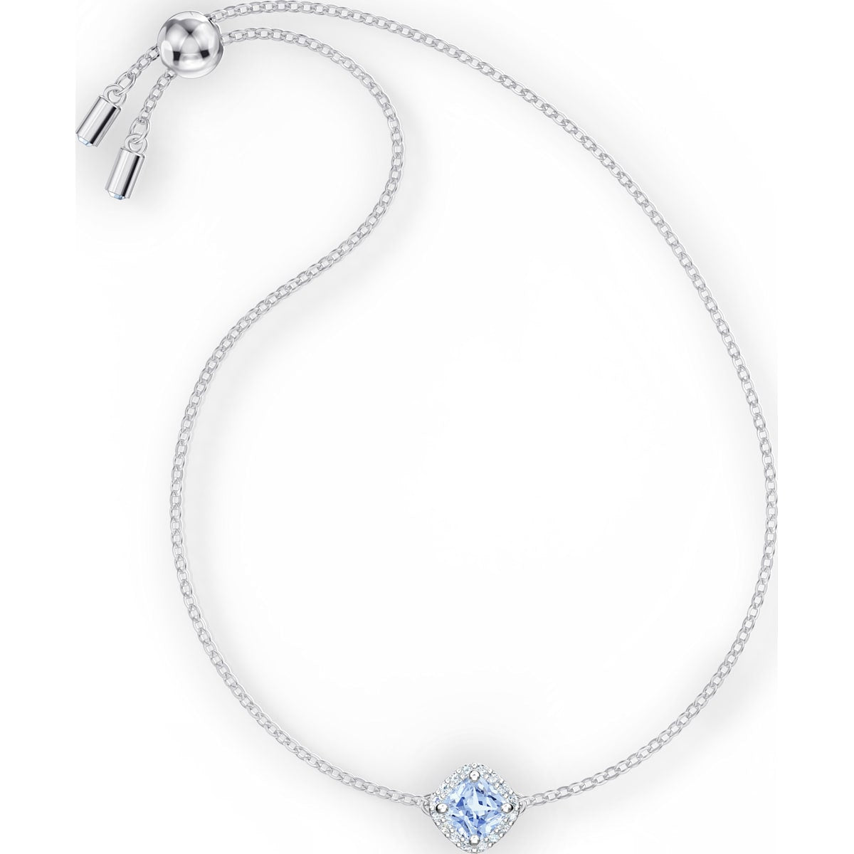Swarovski - Angelic Armband, Blau, Rhodiniert - CRYSTAL UNTERBERGER