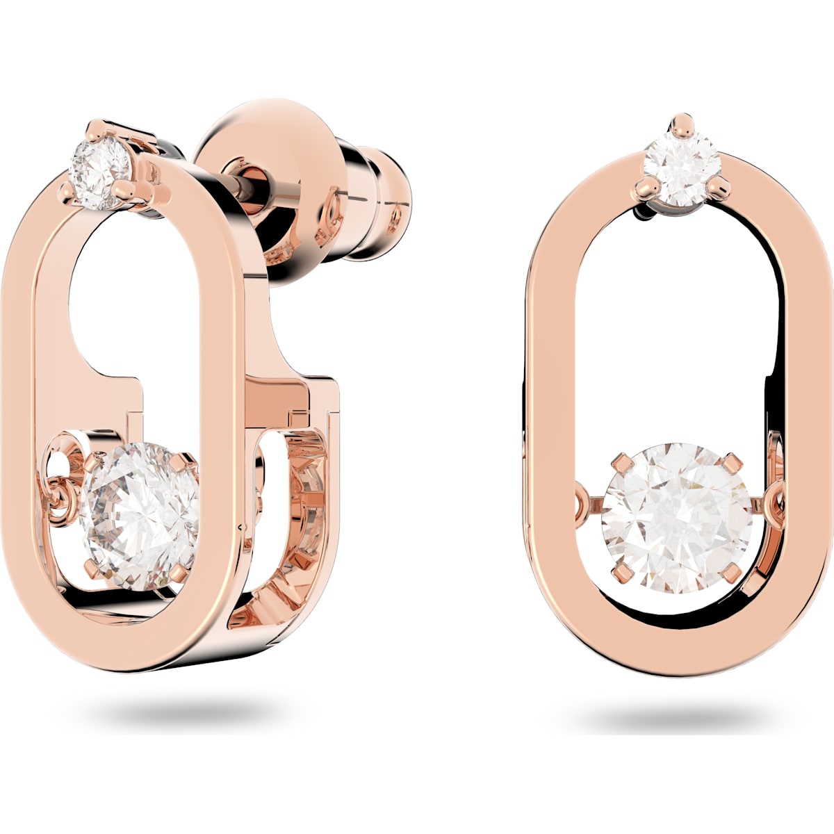 Swarovski - SS SPARKLING DC:OHRSTECKER STUD CZWH/ROS - CRYSTAL UNTERBERGER