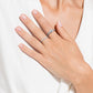Swarovski - Attract Ring, Set (2), Rund, Pave, Weiss, Rhodiniert - CRYSTAL UNTERBERGER
