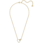 Swarovski - Lovely Halskette Herz, Weiß, Goldlegierungsschicht - CRYSTAL UNTERBERGER