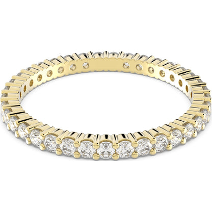 Swarovski - Vittore Ring, Weiss, Goldlegierungsschicht - CRYSTAL UNTERBERGER
