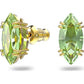 Swarovski - Gema Ohrstecker, Grün, Goldlegierungsschicht - CRYSTAL UNTERBERGER