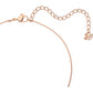 Swarovski - Swarovski Sparkling Dance Halskette, Glücksklee, Rosa, Rosegold-Legierungsschicht - CRYSTAL UNTERBERGER