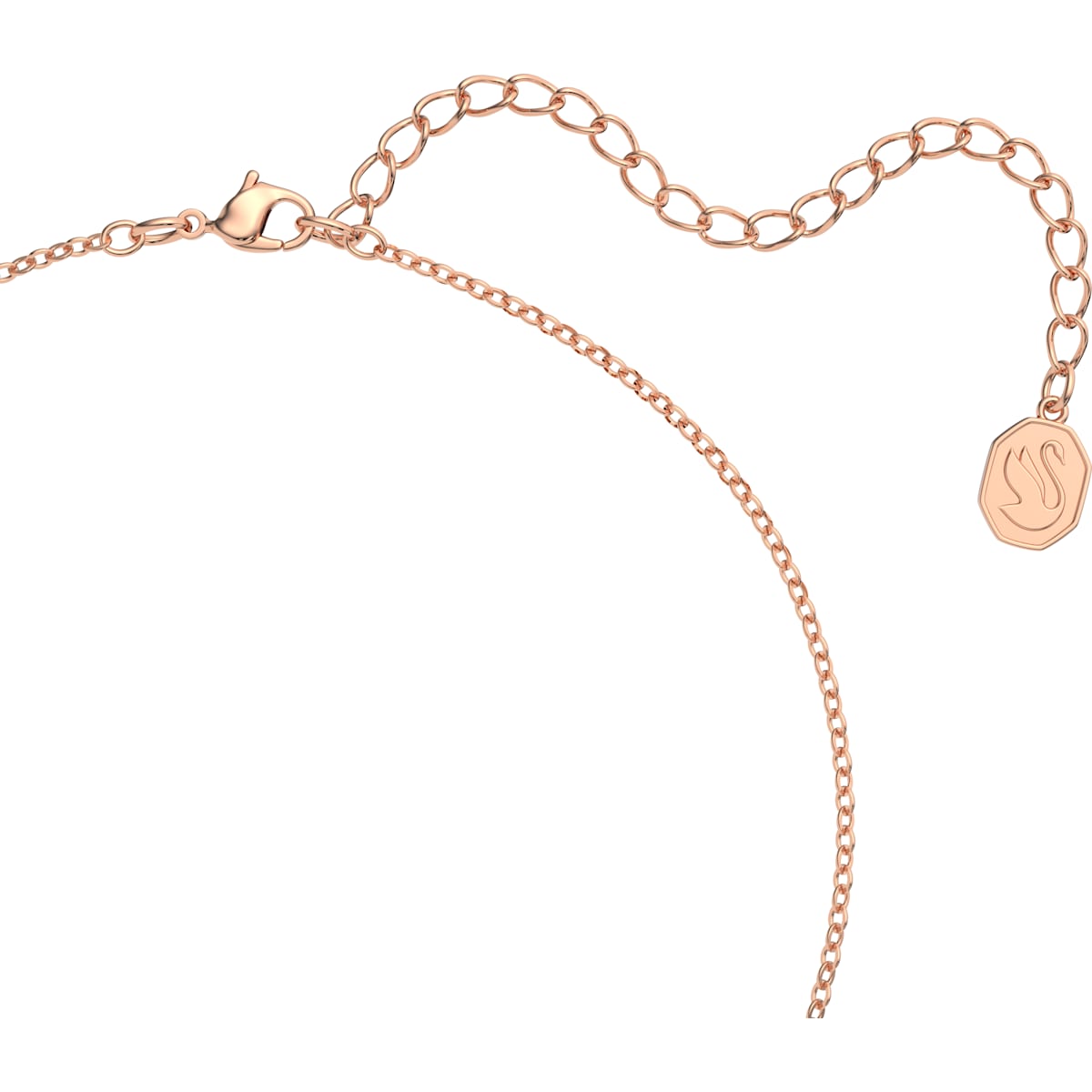 Swarovski - Millenia Set, Swarovski Zirkonia im Oktagon-Schliff, Rosa, Rosegold-Legierungsschicht - CRYSTAL UNTERBERGER