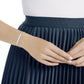 Swarovski - Locket Armband, Weiss, Rhodiniert - CRYSTAL UNTERBERGER