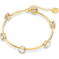 Swarovski - Constella Armband Rundschliff, Weiß, Glänzende Goldton-Beschichtung - CRYSTAL UNTERBERGER