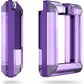 Swarovski - Lucent Kreolen, Violett - CRYSTAL UNTERBERGER