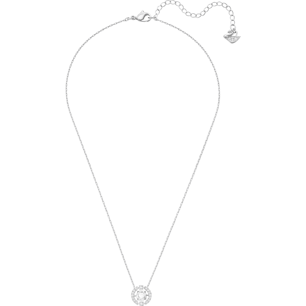 Swarovski - SS SPARKLING DC:HALSKETTE CZWH/CRY/RHS - CRYSTAL UNTERBERGER
