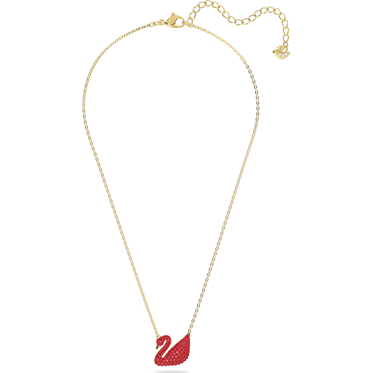 Swarovski - SS ICONIC SWAN:PEND RED INSI/CRY/GOS - CRYSTAL UNTERBERGER