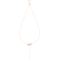 Swarovski - Lifelong Bow Y-Halskette, Schleife, Weiss, Metallmix - CRYSTAL UNTERBERGER