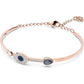 Swarovski - Swarovski Symbolic Armreif, Böser Blick, Blau, Metallmix - CRYSTAL UNTERBERGER