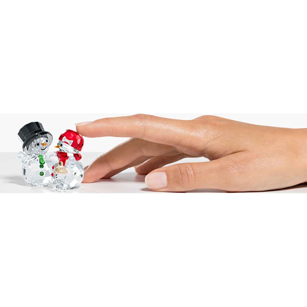 Swarovski - Schneemannfamilie - CRYSTAL UNTERBERGER