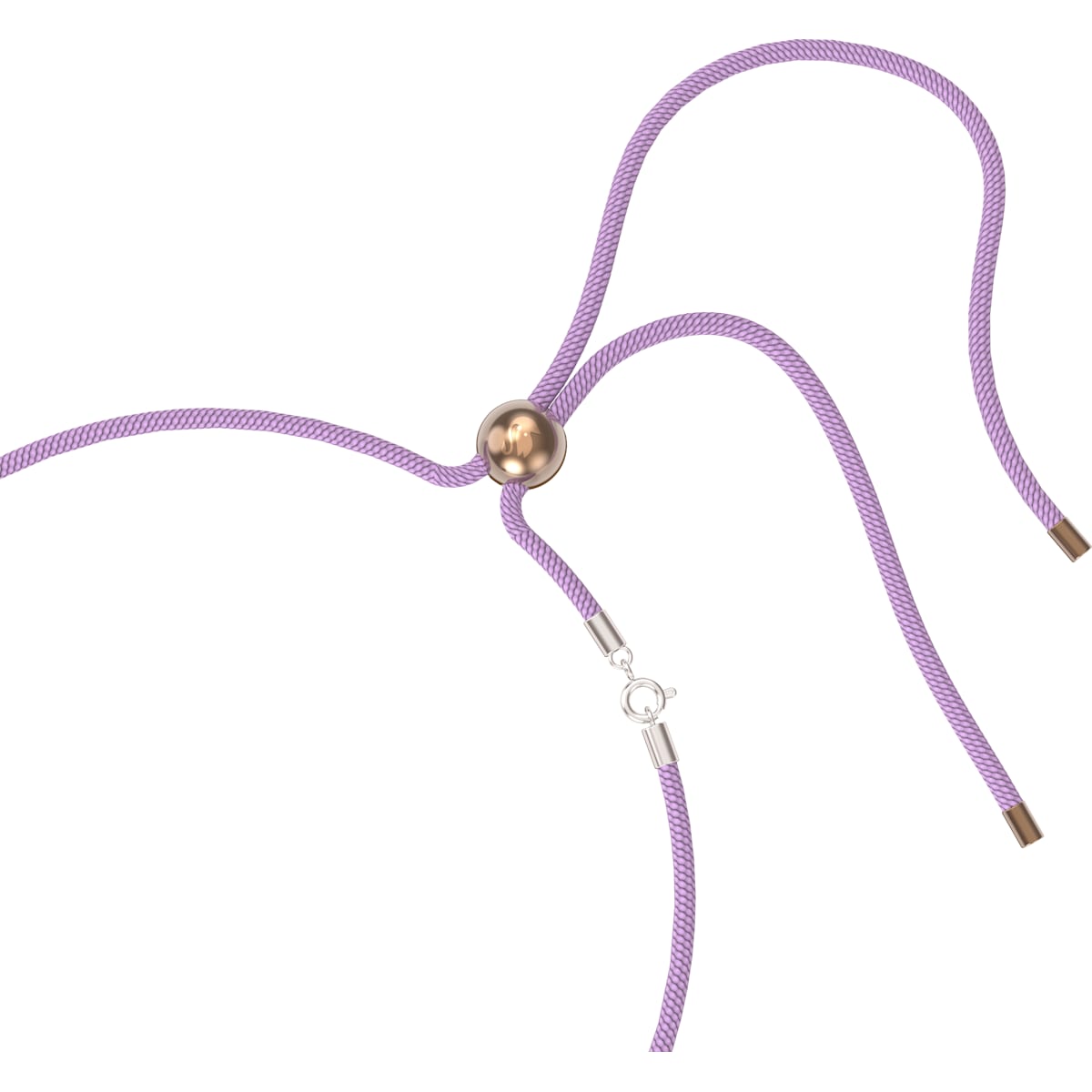 Swarovski - Dulcis Halskette, Kristalle im Kissenschliff, Violett - CRYSTAL UNTERBERGER