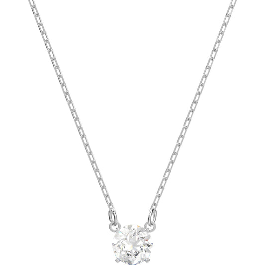 ATTRACT:NECKLACE RND CZWH/RHS