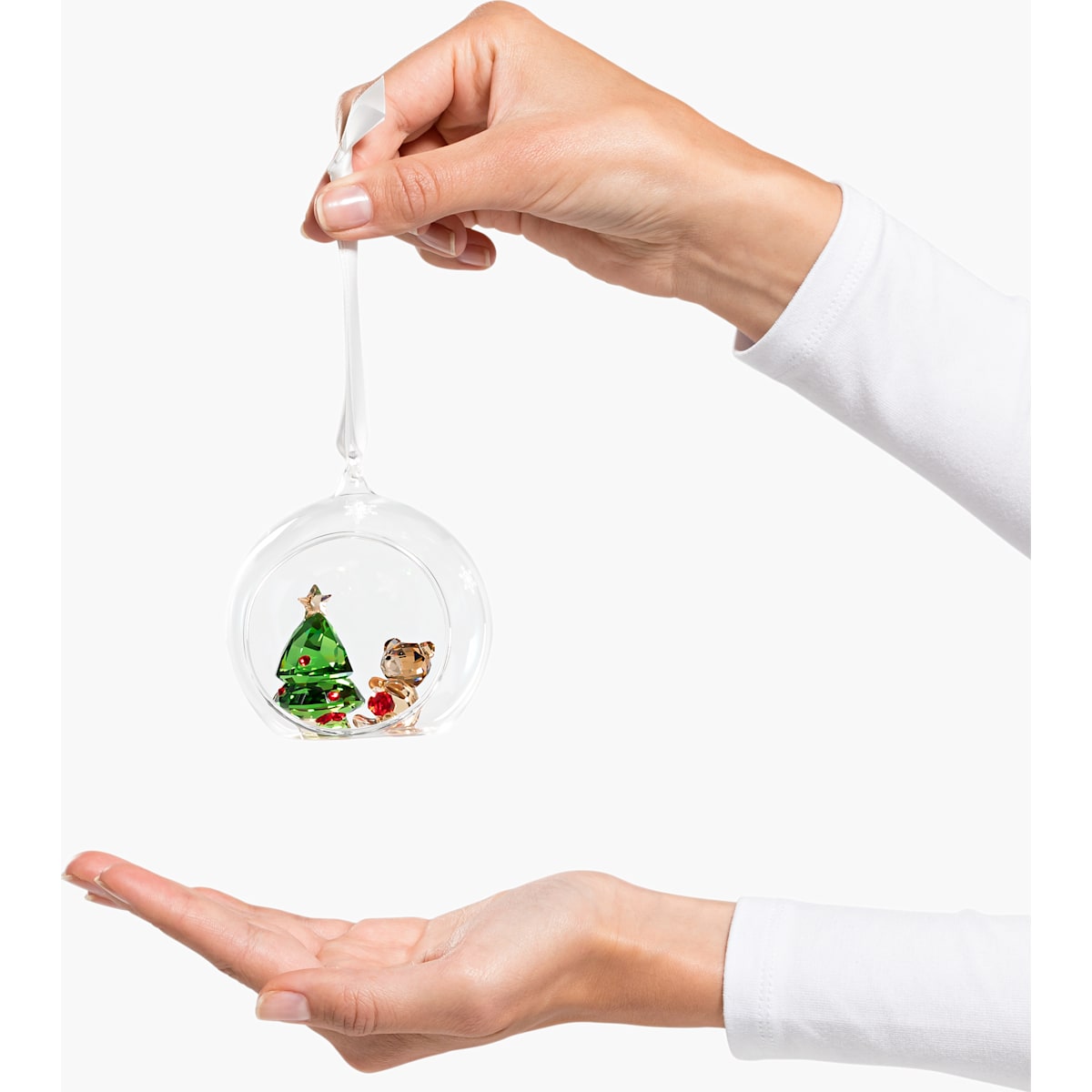 Swarovski - Weihnachtskugel, Weihnachtsszene - CRYSTAL UNTERBERGER