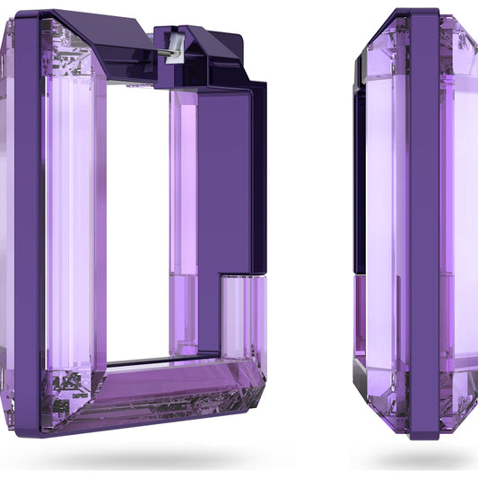 LUCENT:PE HOOP VIOLE/ALU
