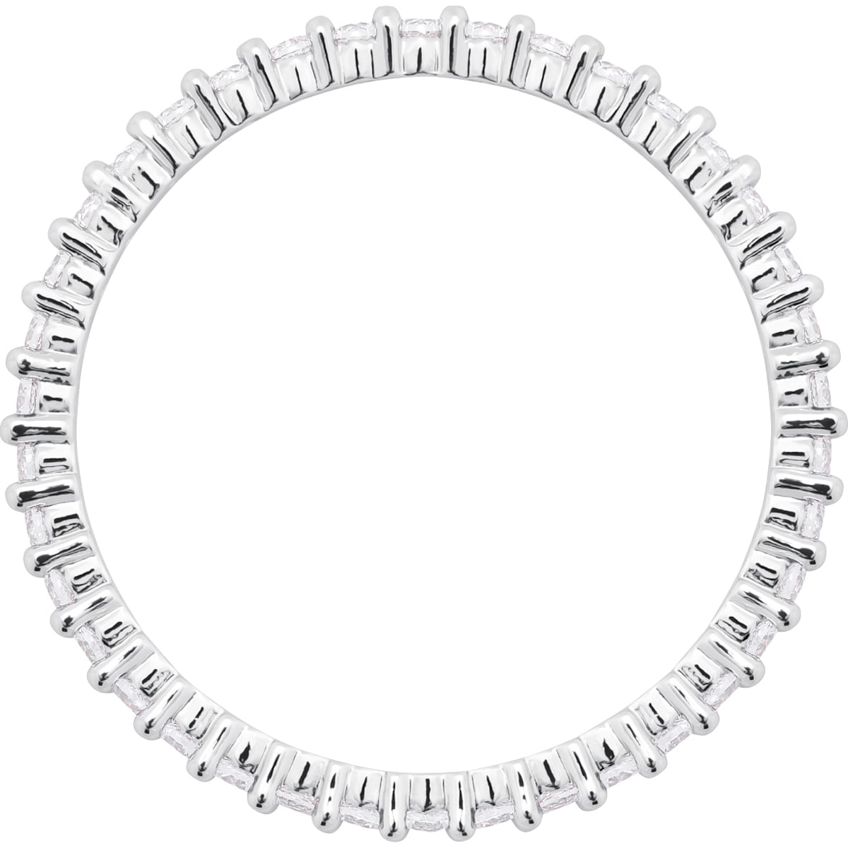 Swarovski - Vittore Ring, Weiss, Rhodiniert - CRYSTAL UNTERBERGER