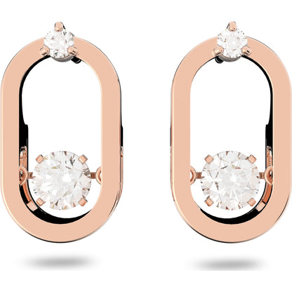 SS SPARKLING DC:PE STUD CZWH/ROS