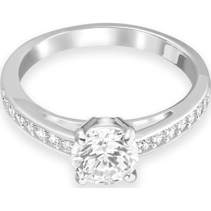 ATTRACT:RING RND PAVE CZWH/RHS 50