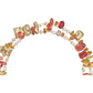 Swarovski - Gema Halskette, Mehrfarbig, Goldlegierungsschicht - CRYSTAL UNTERBERGER