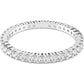 Swarovski - Vittore Ring, Weiss, Rhodiniert - CRYSTAL UNTERBERGER