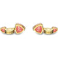 Swarovski - Schmuck für Ohrhörer Rosa, Goldlegierungsschicht - CRYSTAL UNTERBERGER