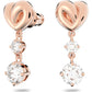 Swarovski - SS LIFELONG HRT:OHRSTECKER DROP CZWH/ROS - CRYSTAL UNTERBERGER
