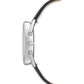 Swarovski - Crystalline Glam Uhr, Lederarmband, Blau, Edelstahl - CRYSTAL UNTERBERGER