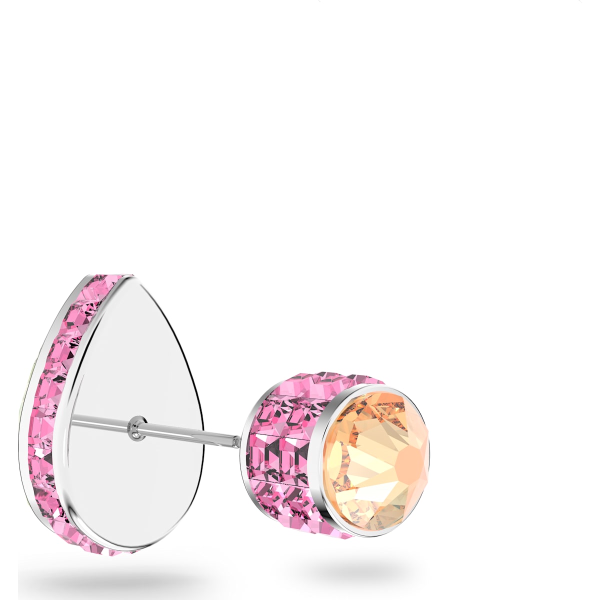 Swarovski - Orbita Ohrring, Einzel, Kristall im Tropfenschliff , Mehrfarbig, Rhodiniert - CRYSTAL UNTERBERGER