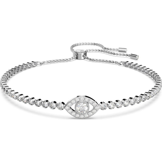 SUBTLE:BRACELET EVIL EYE CZWH/CRY/RHS M