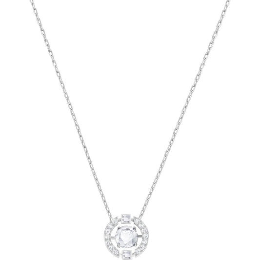 SPARKLING DC:NECKLACE CZWH/CRY/RHS