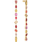 Swarovski - Gema Drop-Ohrhänger, Extralang, Mehrfarbig, Goldlegierungsschicht - CRYSTAL UNTERBERGER
