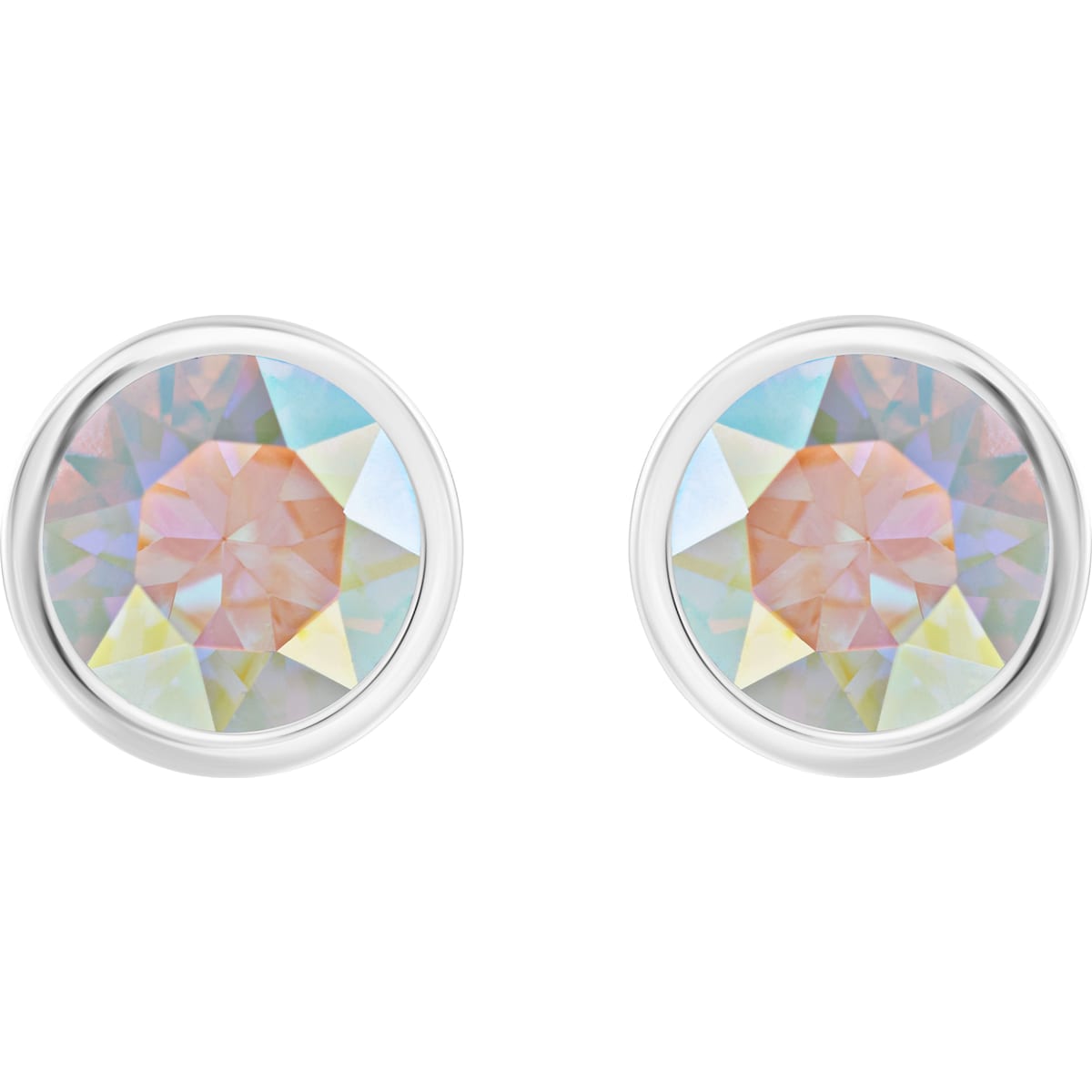 SOLITAIRE:PE STUD CRY AB/RHS