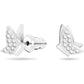 Swarovski - Lilia Ohrstecker Schmetterling, Weiß, Rhodiniert - CRYSTAL UNTERBERGER