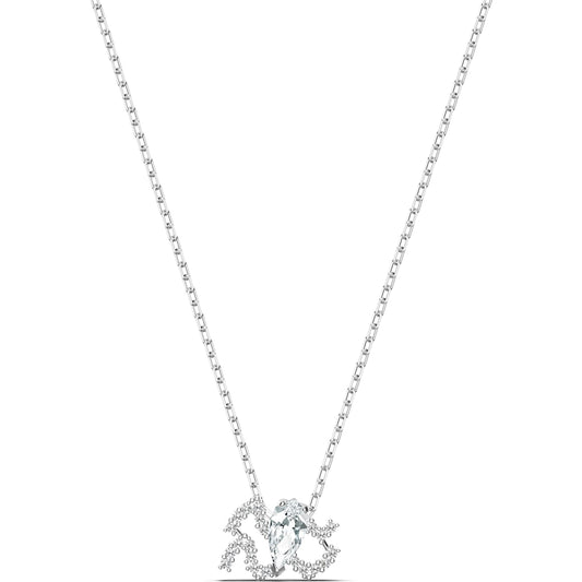 ZODIAC II:PENDANT AQUARIUS CZWH/CRY/MIX