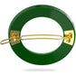 Swarovski - CRO003 Haarclip, Grün, Goldlegierungsschicht - CRYSTAL UNTERBERGER