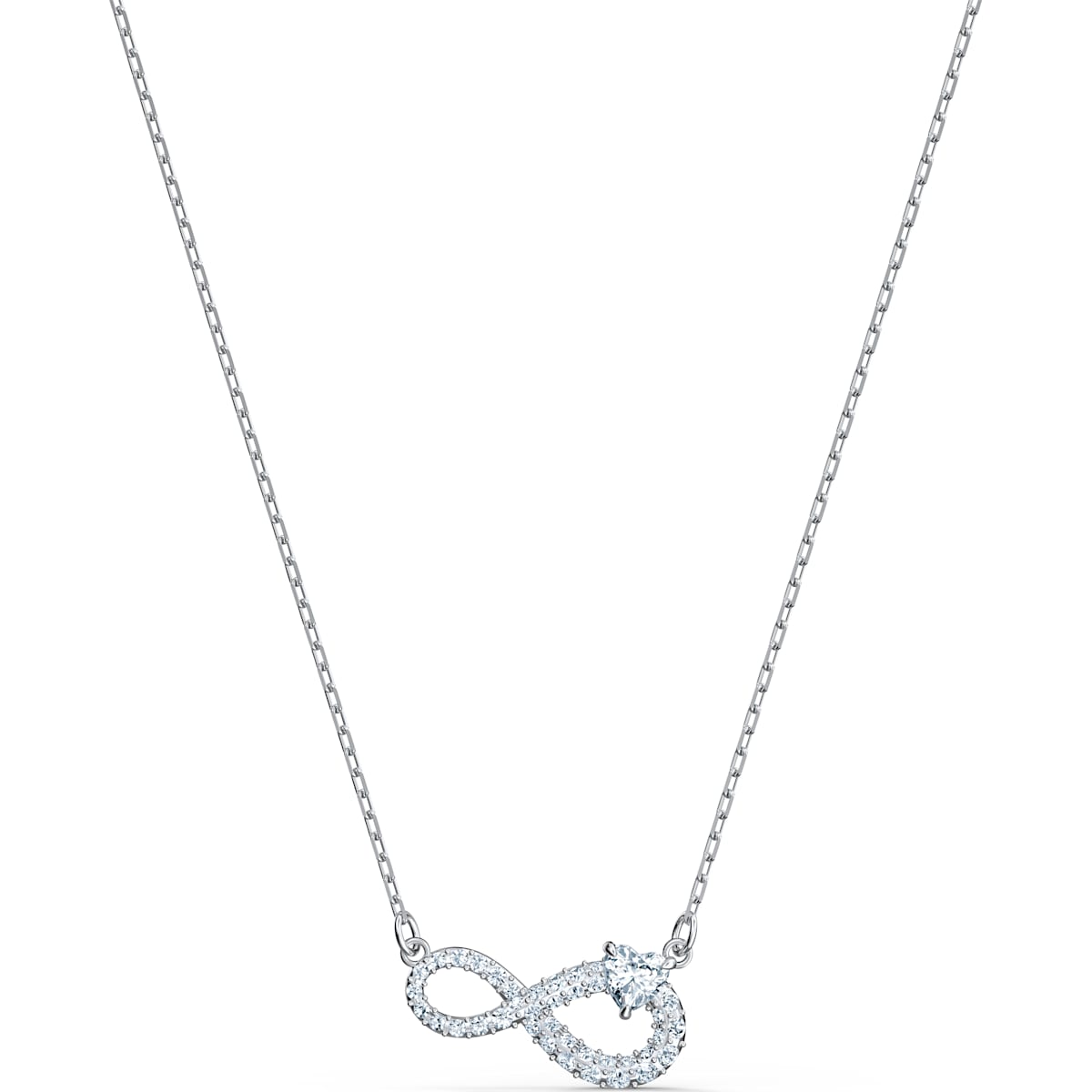 SWA INFINITY:NECKLACE H CRY/CZWH/RHS