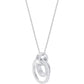 Swarovski - Hollow Anhänger, Rund, Mittel, Weiss, Rhodiniert - CRYSTAL UNTERBERGER
