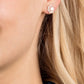 Swarovski - Sunshine Ohrstecker, Sonne, Weiss, Rosegold-Legierungsschicht - CRYSTAL UNTERBERGER
