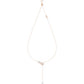 Swarovski - Swarovski Infinity Y-Halskette, Unendlichkeit, Weiss, Rosegold-Legierungsschicht - CRYSTAL UNTERBERGER
