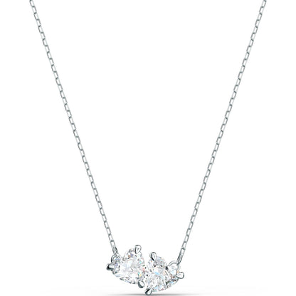 SS ATTRACT SOUL:NECKLACE HEART CZWH/RHS