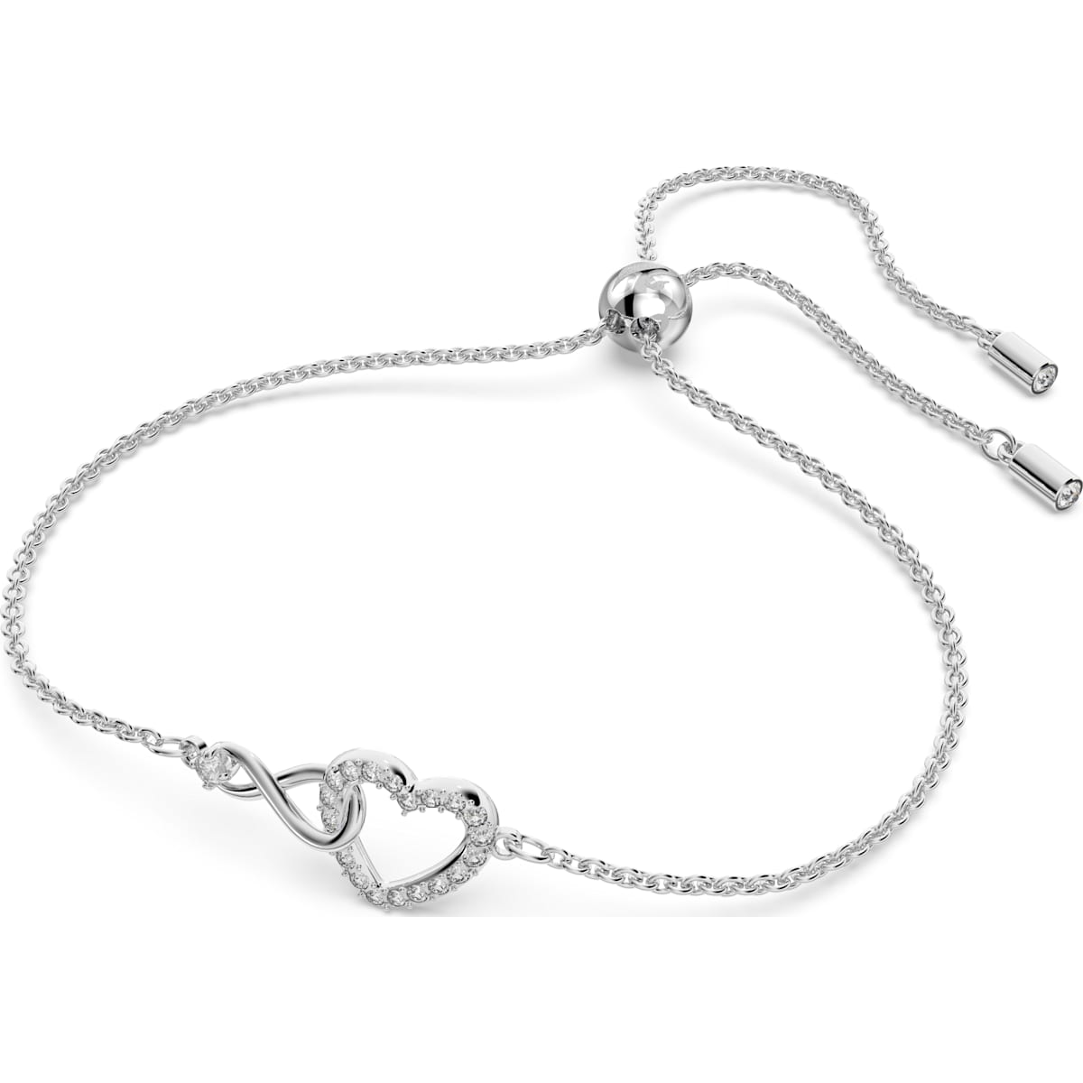 Swarovski - SS SWA INFINITY:ARMBAND CRY/RHS M - CRYSTAL UNTERBERGER