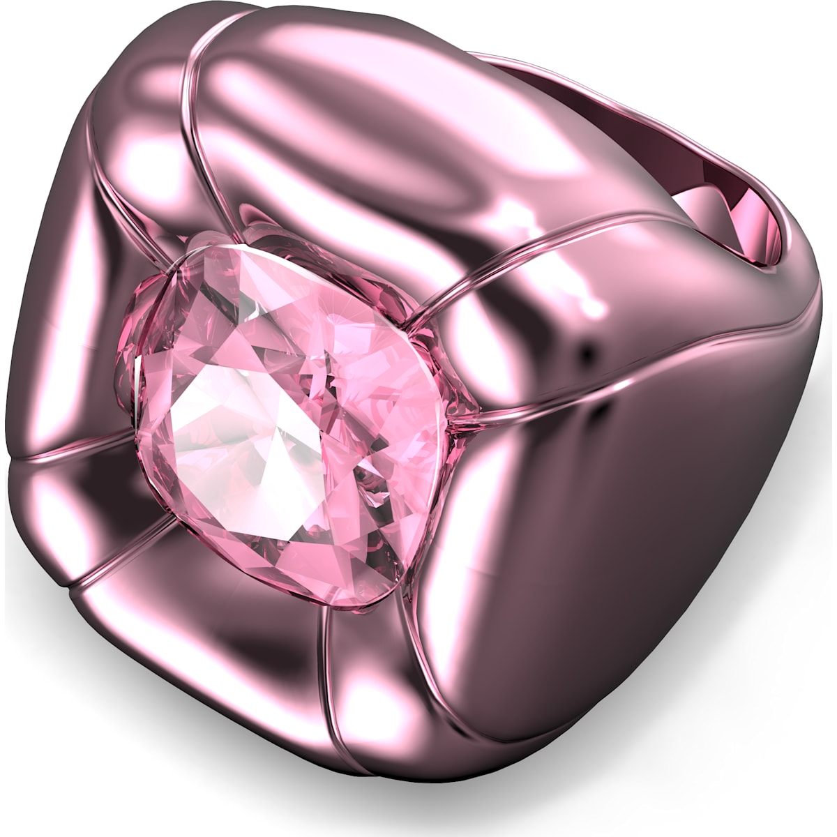 Swarovski - Dulcis Cocktail Ring, Kristalle im Kissenschliff, Grün - CRYSTAL UNTERBERGER