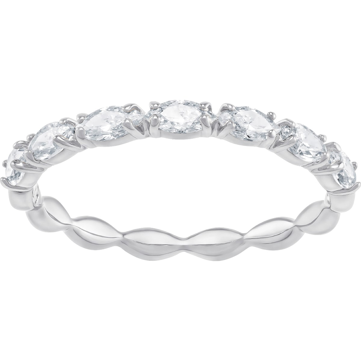 Swarovski - SS VITTORE:RING MARQUISE CZWH/RHS 52 - CRYSTAL UNTERBERGER