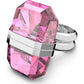 Swarovski - Lucent Ring, Magnetisch, Rosa, Rhodiniert - CRYSTAL UNTERBERGER
