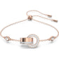 Swarovski - Hollow Armband Weiß, Rhodiniert - CRYSTAL UNTERBERGER