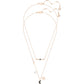 Swarovski - Swarovski Symbolic Halskette im Lagenlook, Set (2), Mond und Stern, Schwarz, Rosegold-Legierungsschicht - CRYSTAL UNTERBERGER