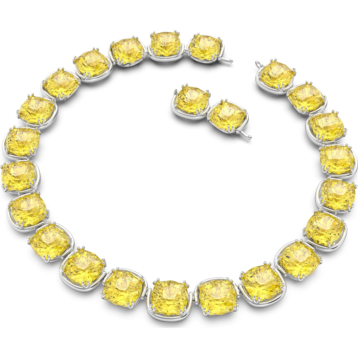 Swarovski - Harmonia Halsband, Kristalle im Kissenschliff, Rhodiniert - CRYSTAL UNTERBERGER