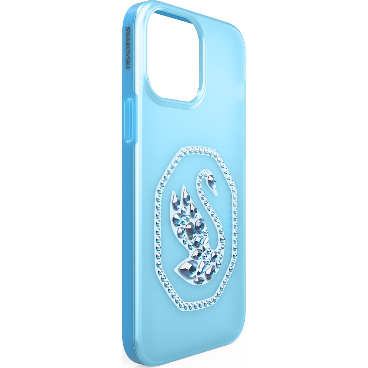 Swarovski - SIG003 Smartphone Schutzhülle, iPhone® 13 Pro Max, Blau - CRYSTAL UNTERBERGER