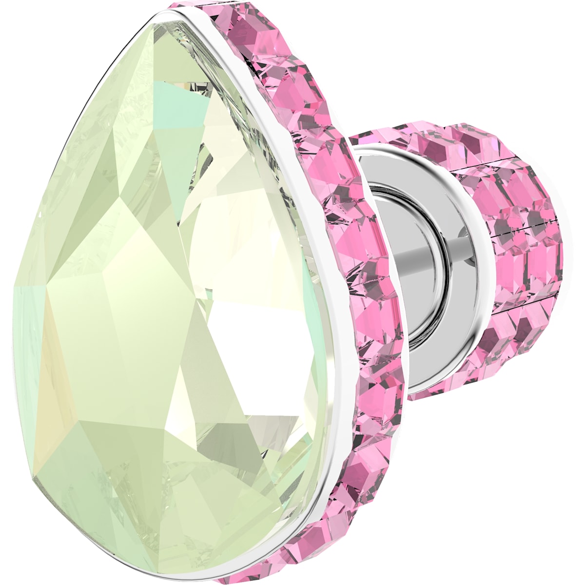 Swarovski - Orbita Ohrring, Einzel, Kristall im Tropfenschliff , Mehrfarbig, Rhodiniert - CRYSTAL UNTERBERGER